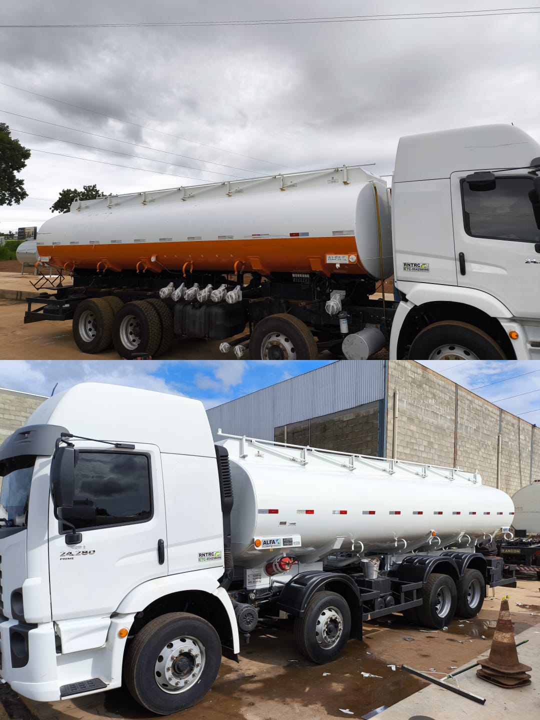 Tanque Para Transporte de Combustível 2m³ a 25m³