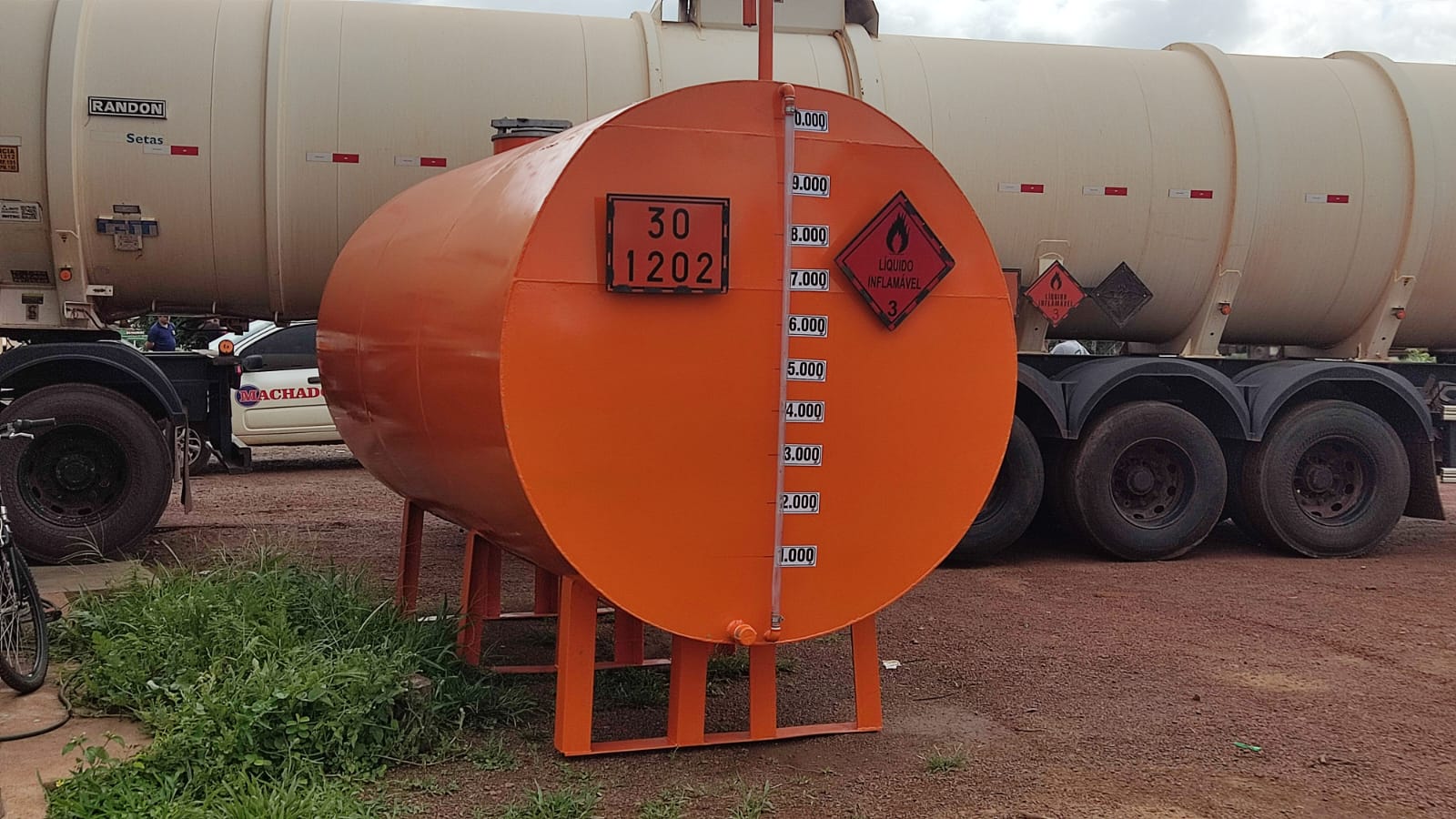 Vicz Tanque Aéreo Horizontal 10.000L